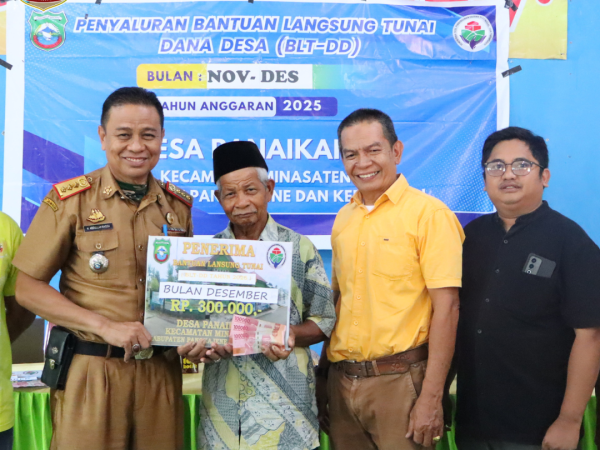 TUNTASKAN AMANAT 2025, PEMERINTAH DESA PANAIKANG RAMPUNGKAN PENYALURAN BLT DANA DESA
