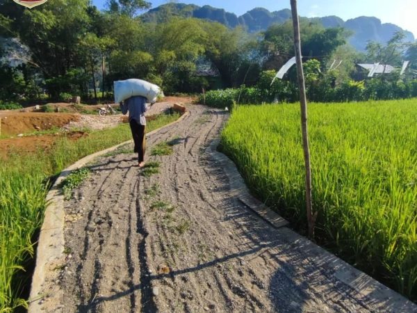 AKSELERASI EKONOMI AGRARIS, DESA PANAIKANG BEDAH AKSES ULUERE-BATULAPPA LEWAT JALAN TANI BERBASIS DESA